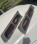 Oem Mopar 72-74 Dodge Challenger Tail Light Lens & Housing Assemblies Pair Set. Fixed Price $200.00.