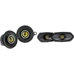 Kicker 50CSC4104 4X10" Drop-in Coaxial Speakers W/ 46CSC354 3.5" Bu.... Fixed Price $140.92.
