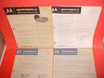 1956 Ford Thunderbird Original Motorola Am Radio/tuner Service Manual 69MS Kit. Fixed Price $54.99.