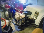 Police Servicar Radio Harley Vintage Flathead 45 Motorola Adam 12 Flh. Fixed Price $450.00.