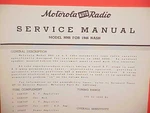 1946 1947 Nash 600 Ambassador Suburban Brougham Motorola Radio Service Manual. Fixed Price $24.99.