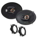 Infinity Kappa 693M - 6X9" 240W Speakers + A69S Adapter Brackets Bundle. Fixed Price $279.99.