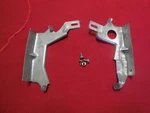 1970 - 72 Chevelle Camino Malibu Stereo Radio Dual Dash Speaker Brackets Gm. Fixed Price $150.00.
