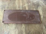 1970 Challenger Dash Speaker Bezel Pn 2984783 Burnt Orange Mopar Year Only. Fixed Price $75.00.