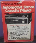Realistic Super Mini Stereo Car Cassette Tape Player The Box Vintage Need. Fixed Price $61.69.