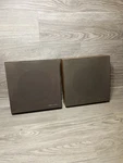 1980'S Radio Shack Wooden Wall Mount Speaker Set Model #40-219A. Fixed Price $45.00.