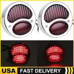 Pair Ford Model Hot Rat Street Rod Custom Car Truck Lens Tail Light New.. Fixed Price $43.99.