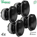 4X Timpano TPT-DH2000 2" Compression Driver Slim Aluminum Horn 1800W Pack. Fixed Price $279.80.