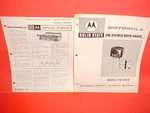 1967 1968 Motorola Stereo Multiplex Radio Service Manual W/train Book FM990X. Fixed Price $26.99.