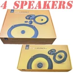 Jl Audio C1 Series 6X9" Component & 6.5" Coaxial Speaker Package New (QTY:4). Fixed Price $316.99.