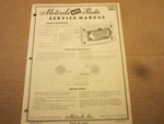 1951 Nash Rambler Motorola Radio Service Manual NH1C. Fixed Price $9.00.