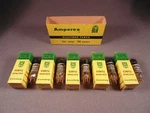 5 6084 Amperex Pq Gold Pin Holland Hifi Stereo Vacuum Tubes Codes 60-28 Nos. Fixed Price $300.00.