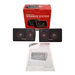 Vintage Realistic Autosound Surface Mount Speaker System 2WAY Compact 12-1707. Fixed Price $39.95.