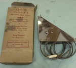 Nos 1940 Safety Signalite Chevy Accessories Bomb Lowrider Kustom Sled Damaged. Fixed Price $84.99.