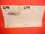 1962 Volkswagen Karmann Ghia Beetle Sapphire Bendix Am Radio Service Manual Vw. Fixed Price $34.99.
