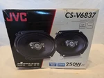 Jvc CS-V6837 3-WAY 250W Power Hybrid Surround Speakers. Open Box New. Nice.. Fixed Price $45.00.