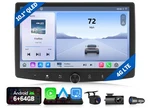 Eonon UX6SK2 Plus Android 10.1 Inch Qled 6+64 2DIN Radio Carplay Gps+cam+dvr. Fixed Price $266.29.