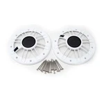 Bluave MG70-W Marine Grills 6.5-7" White, Pair Used, Open Box. Fixed Price $28.13.