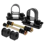 1985-1993 Ford Mustang Front Sway Bar Mounting Brackets, Endlinks & Bushings Kit. Fixed Price $109.75.
