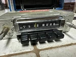 Audiovox Am Car Radio Pushbuttons Model C-445 Vintage. Fixed Price $19.99.