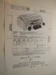 1950'S Sams Photofact Motorola Model CTA6T Bis. Fixed Price $7.99.