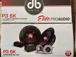 Db Drive P3 6K 6.5 275W Midrange Car Component Speaker System. Fixed Price $189.99.