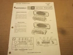 1962 Chevy Models Motorola Radio Service Manual CTA62 CTM62. Fixed Price $8.00.
