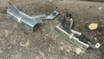 1970 1971 1972 Chevelle Monte Carlo Front Stereo Dash Speaker Brackets. Fixed Price $175.00.