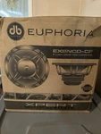 Db Drive Euphoria EX8NCD-CF 8" 2-WAY Carbon Fiber Speaker. Fixed Price $850.00.
