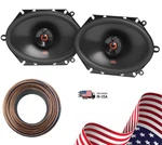 4X Jbl Club 8622 Series 6X8" 2-WAY Car Audio Speaker + 50FT Wire. Fixed Price $219.09.