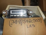 Gm Delco Am Radio Mid 1970S Oldsmobile #33APB2 W/3 1/2" Speakers&hdwr. Fixed Price $75.75.