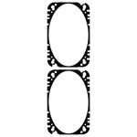 Genuine Pioneer Brackets For TS-A4671F 4"X6" 210W 4-WAY Coaxial Speakers. Fixed Price $19.99.