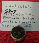 42 46 47 48 Plymouth Dodge Desoto Chrysler Radio Switch Nos For Model 802 SP-7. Fixed Price $19.00.