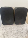 Two Boss Audio 2 Way Monitor Style Box Speakers AVA-6375. Fixed Price $79.99.