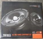 Powerbass 4XL-65C 6.5" Mid Range 100W-RMS 200W-MAX Component 4-OHM Speaker Kit. Fixed Price $109.99.