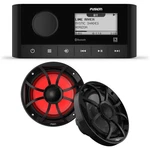 Fusion MS-RA60 Marine Stereo + 1 Pair Wet Sounds RECON6-BG-RGB Speakers. Fixed Price $474.99.