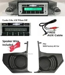 1966 Chevelle Camino Malibu Radio Stereo 230 + Kick Panels Non Ac. Fixed Price $458.00.