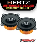 Hertz DCX100.3 Coaxial 4" 2-WAY Ohm 30W Rms 60W Car Speakers. Fixed Price $129.99.
