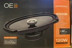 Powerbass OE-692T 6" X 9" 2-WAY Speakers. New Free Shipping. Fixed Price $89.96.