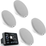 Hertz Hmr 20 Marine Digital Media Receiver + Pairs HEX-65-C-W 6.5" Speakers. Fixed Price $559.99.