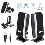 Computer Speakers 2.0 Stereo Usb 3.5 Mm Jack Desktop Laptop Clear Sound. Fixed Price $9.85.