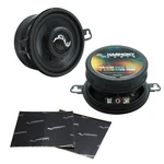 Harmony Audio HA-C35 Carbon 3.5" 110W Speakers W/ Sound Dampening Kit. Fixed Price $62.95.