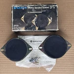 2 Vtg Nos Sanyo SP30 Inch Car Stereo Speaker System Dual Cone 4 Ohm. Fixed Price $49.99.