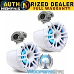 Memphis MXA62TW White 6.5" Boat Marine Tower Speakers Compression Horn Tweeters. Fixed Price $244.99.