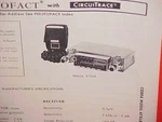 1978 Cobra Cb/am-fm/fm Stereo Radio Service Shop Manual Model 47XLR. Fixed Price $25.99.