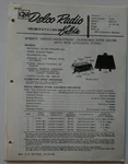 Gm Delco Radio Service Bulletin Brochure Model 989171 Oldsmobile 1959 2. Fixed Price $8.69.