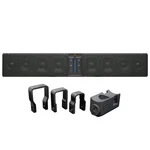 Powerbass 8 Speaker Soundbar, Square Mount, Golf Cart Comp.. Fixed Price $669.98.