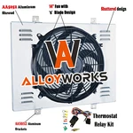 Aluminum Radiator Fan Shroud Fit 19671968 Ford Galaxie 500 Thunderbird Ltd. Fixed Price $89.00.