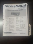 Panasonic CQ-8700 Eu Service Manual Original Repair Book Cassette Car Tuner. Fixed Price $49.99.