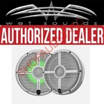 Wet Sounds Recon Xw-w Rgb Led Series 6.5" Speakers With White Grilles. Fixed Price $329.99.